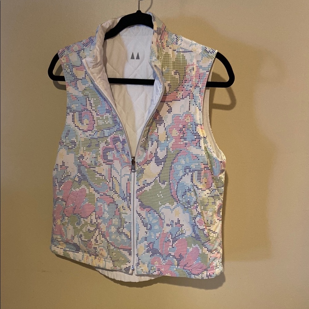 Floral Patterned Women's Vest